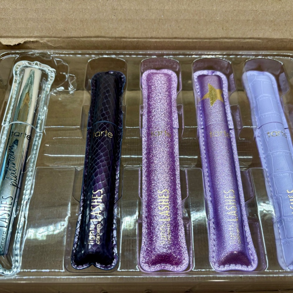 Tarte Lights, Camera, Lashes Mascara set, new